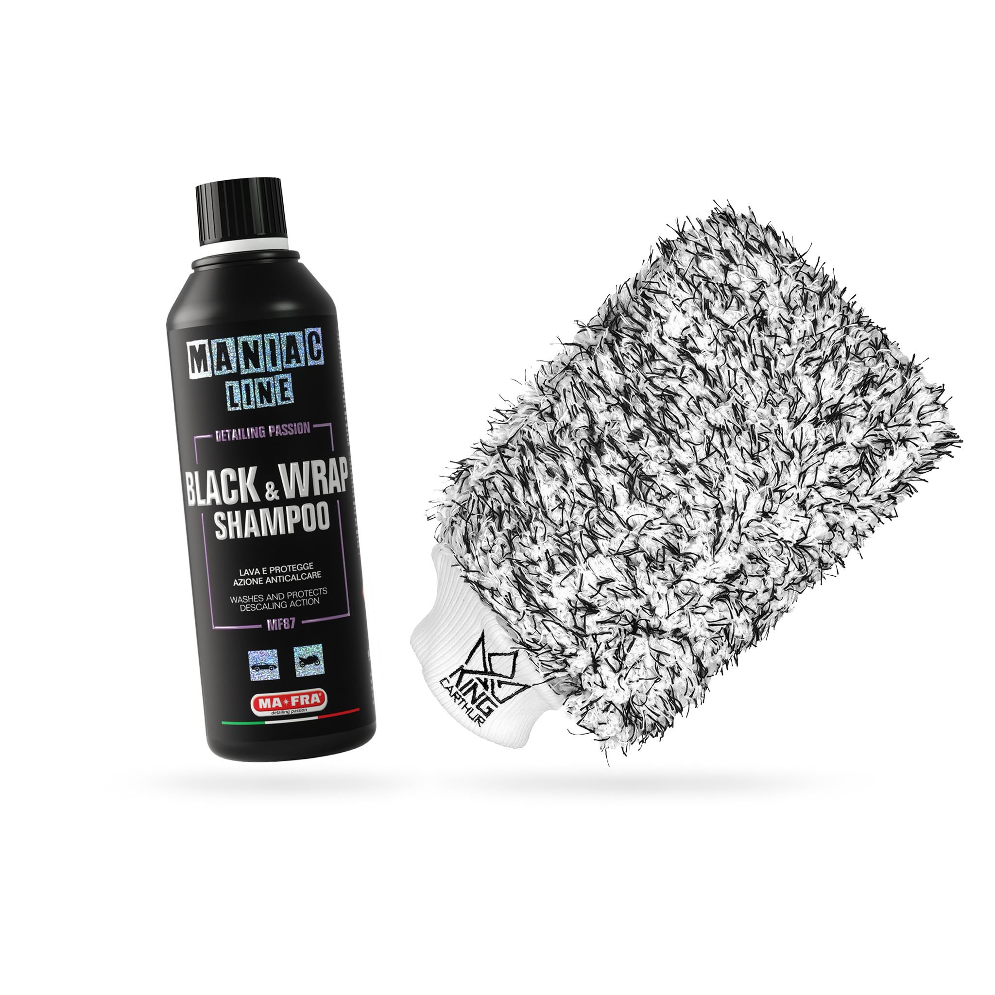 Bilschampo Mafra Maniac Black & Wrap Shampoo
