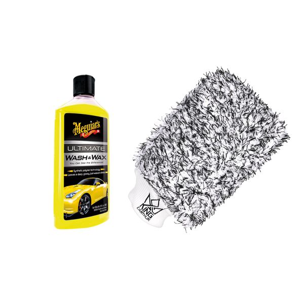 Bilschampo Meguiars Ultimate Wash & Wax - Vax