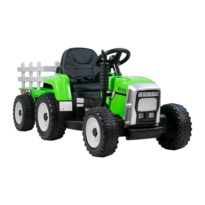 Elbil Barn Traktor Farmer 12V - Grön från Nitrox hos Kitchentime.