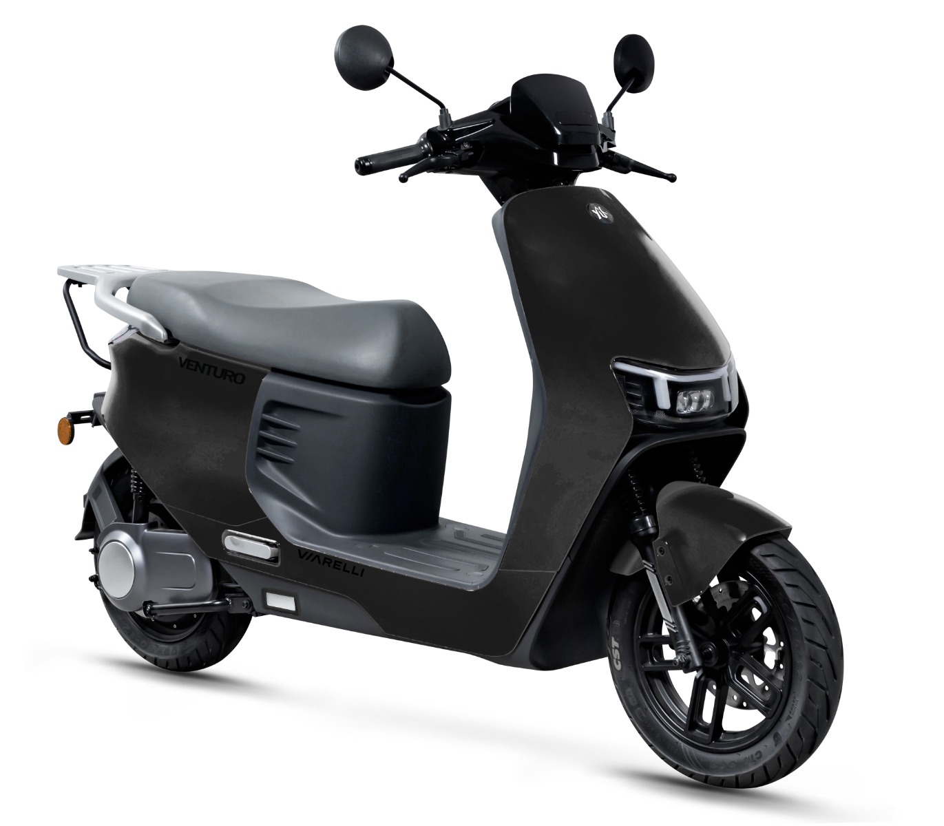 Elmoped Viarelli Venturo Klass 1 - Mattsvart från Viarelli hos Kitchentime.