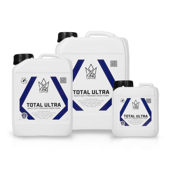 Förtvättsmedel KING CARTHUR Total Ultra - Skummande / Vaxlösande