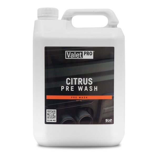 Förtvättsmedel VALETPRO Citrus Pre Wash - Skummande / Vaxsäkert