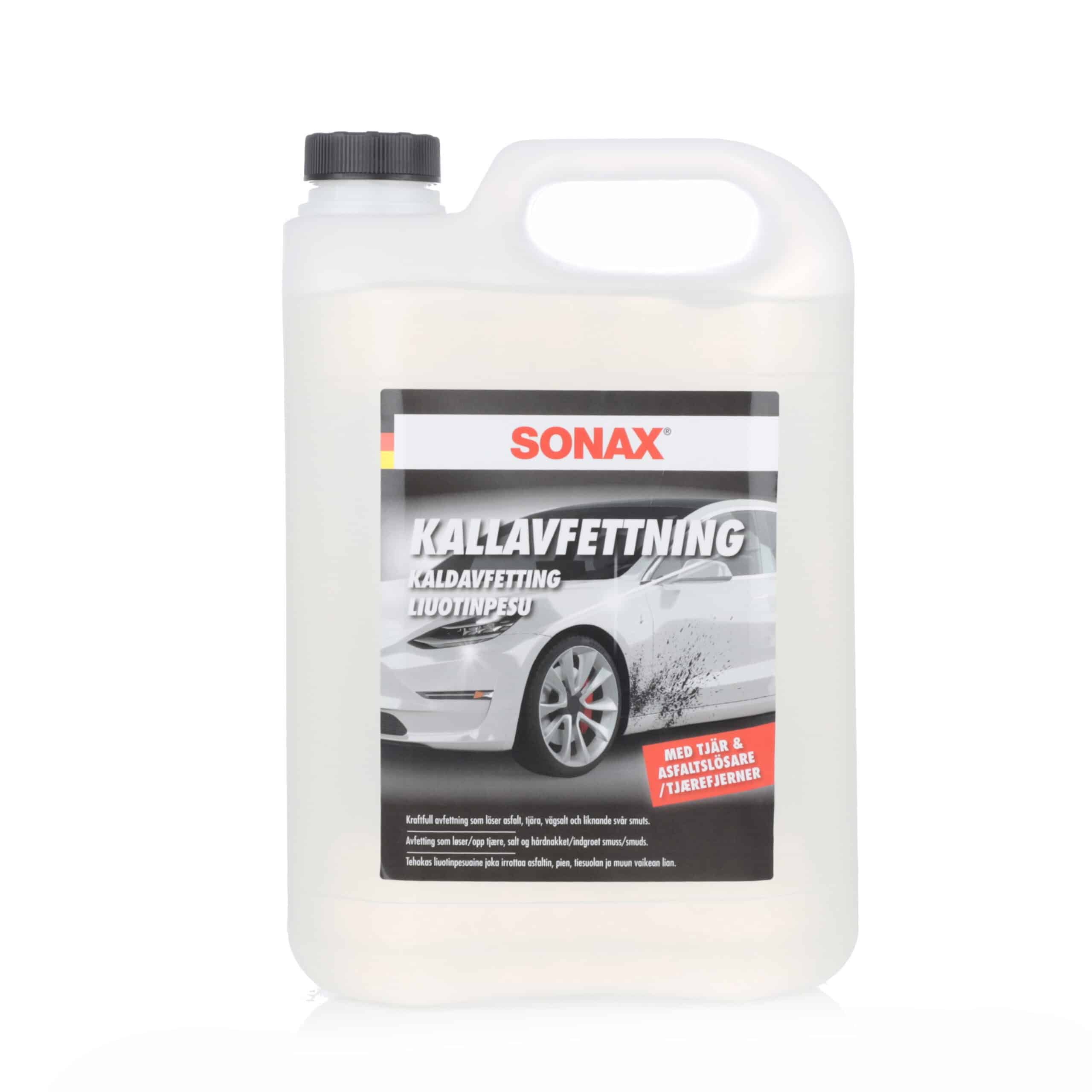 Kallavfettning Sonax Kallavfettning