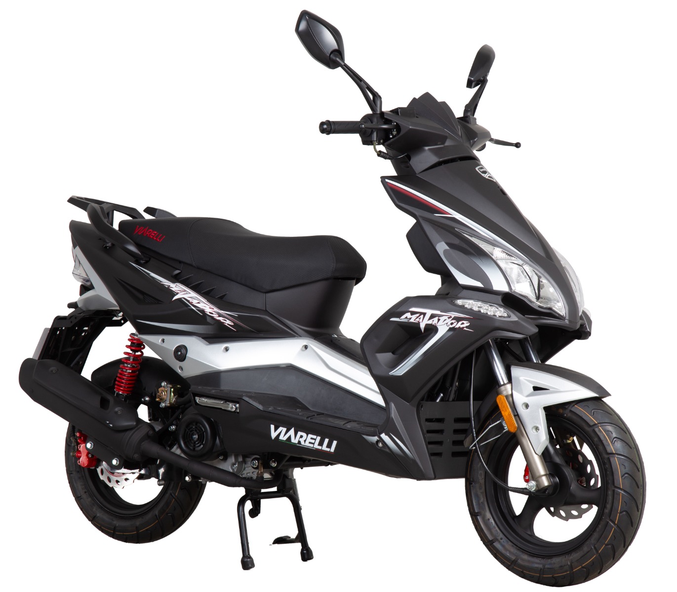 Moped Viarelli Matador mattsvart 45 km/h Klass 1 från Viarelli hos Kitchentime. Moped Viarelli Matador mattsvart 45 km/h Klass 1 från Viarelli hos Kitchentime.