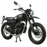 Moped Viarelli Scrambler mattsvart 45 km/h manuell (Euro 5 Klass 1) från Viarelli hos Kitchentime.