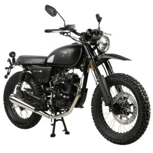 Moped Viarelli Scrambler mattsvart 45 km/h manuell (Euro 5 Klass 1) från Viarelli hos Kitchentime.