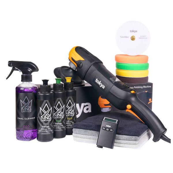 Poleringspaket Tokya RP8 DELUXE - Roterande