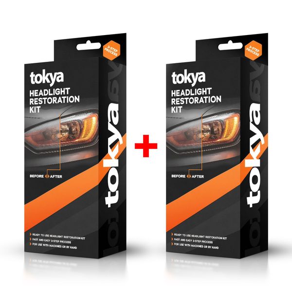 Poleringssats Strålkastare Tokya Headlight Restoration Kit
