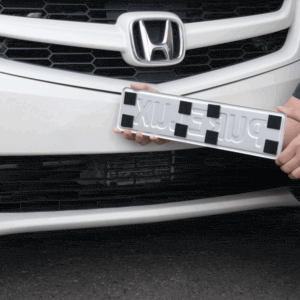 Registreringsskylthållare Purelux Magnetic License Plate