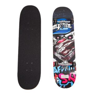 Street Skateboard X-Pro Graffiti Skull Svart från X-Pro hos Kitchentime.
